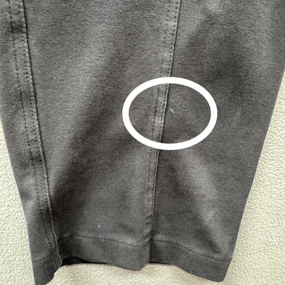 Lands End Starfish Straight Leg Pant Womens M (10-12) Black Casual Comfy Pull On - Picture 5 of 16